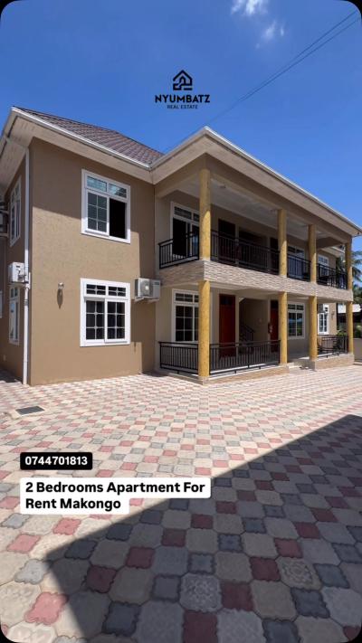 Nyumba/Apartment ya vyumba viwili inapangishwa Makongo, Dar Es Salaam