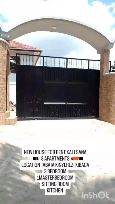 2 Bedrooms House for Rent at Tabata, Dar Es Salaam