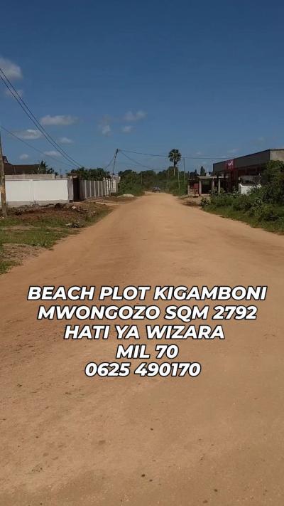 Plot for sale at Kigamboni, Dar Es Salaam