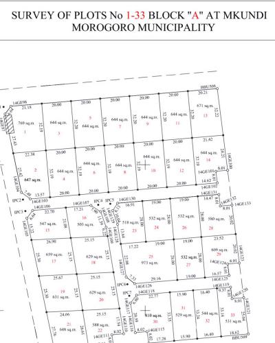 Plot for sale at Kihonda, Morogoro