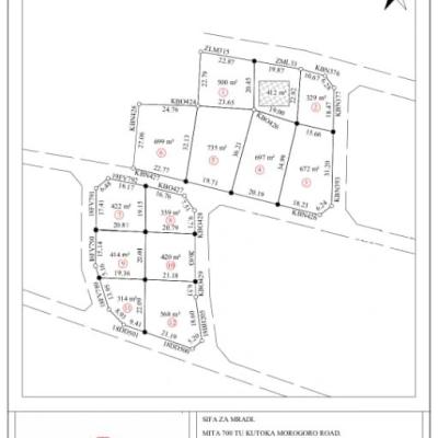 Plots for sale at Kibaha, Pwani