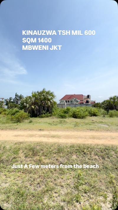 Plot for sale at Mbweni, Dar Es Salaam