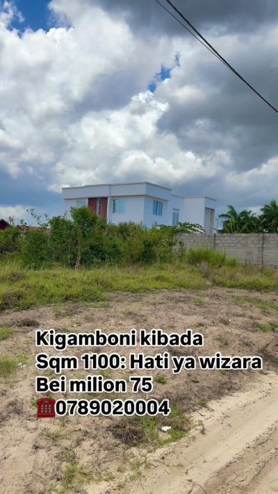 Kiwanja kinauzwa Kigamboni, Dar Es Salaam