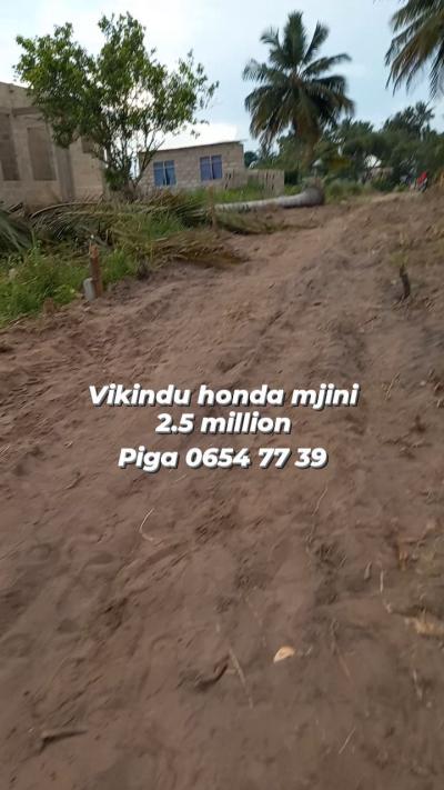 Viwanja vinauzwa Vikindu, Pwani