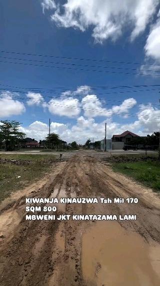 Plot for sale at Mbweni, Dar Es Salaam