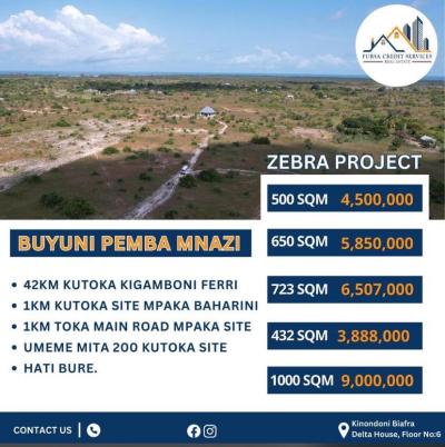 Plot for sale at Mawasiliano, Morogoro