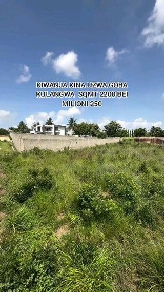 Plot for sale at Goba, Dar Es Salaam