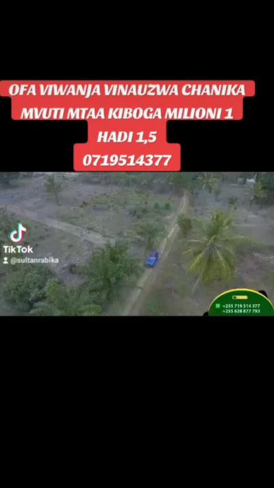 Plots for sale at Chanika, Dar Es Salaam