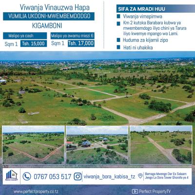 Plots for sale at Kigamboni, Dar Es Salaam