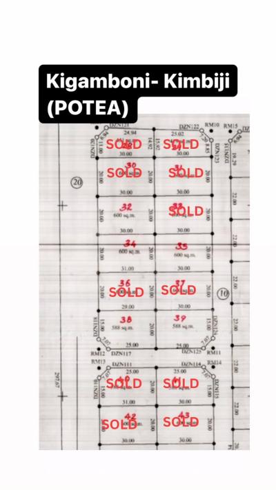 Plot for sale at Kigamboni, Dar Es Salaam