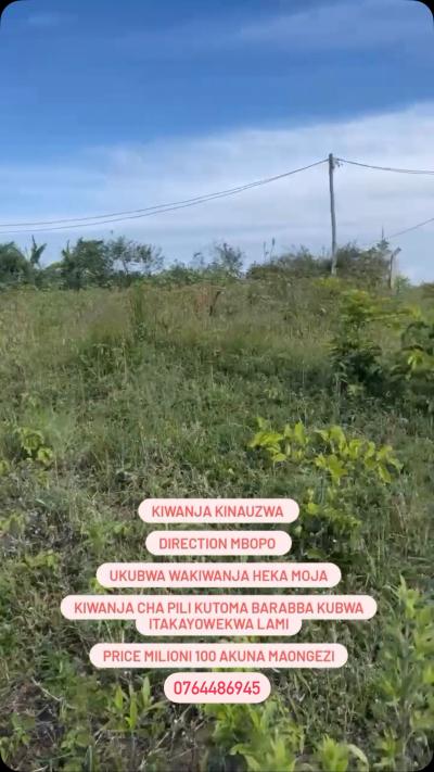 Plots for sale at Madale, Dar Es Salaam