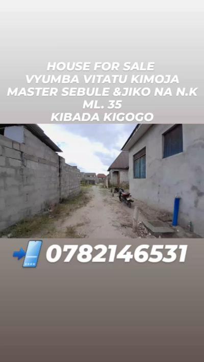 3 Bedrooms House for sale at Kigamboni, Dar Es Salaam