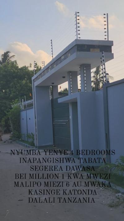 Nyumba ya vyumba vinne inapangishwa Tabata, Dar Es Salaam