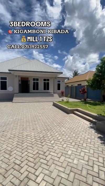 3 Bedrooms House for Rent at Kigamboni, Dar Es Salaam