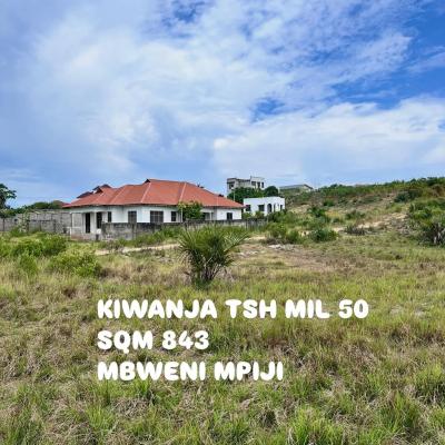 Plot for sale at Mbweni, Dar Es Salaam