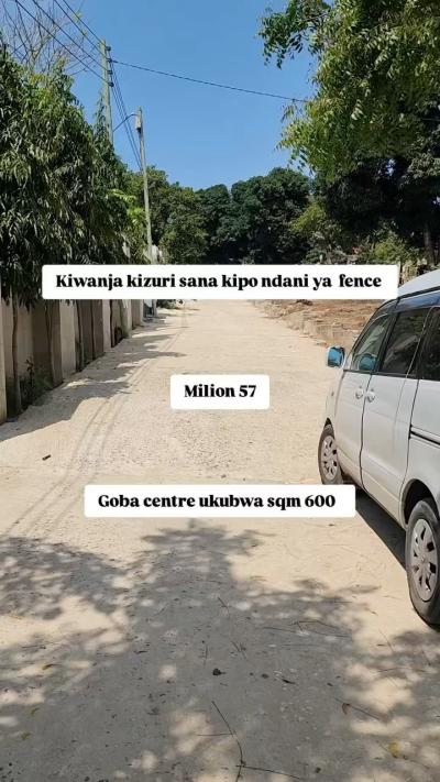 Kiwanja kinauzwa Goba, Dar Es Salaam