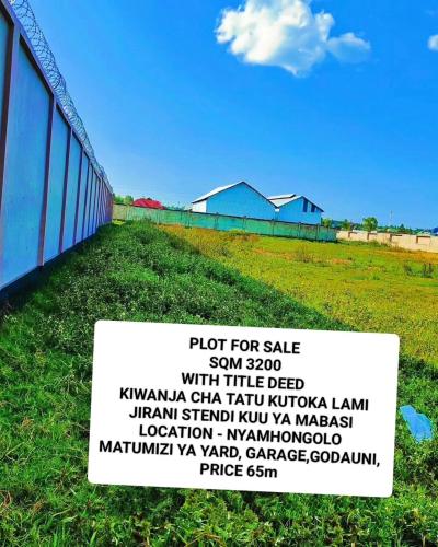 Plot for sale at Nyamhongolo, Mwanza