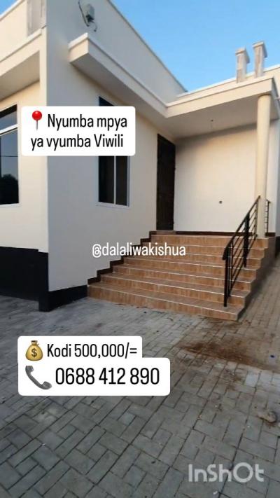 2 Bedrooms House for Rent at Segerea, Dar Es Salaam