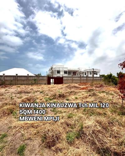 Plot for sale at Mbweni, Dar Es Salaam