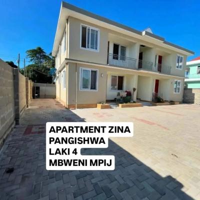 Nyumba/Apartment ya vyumba viwili inapangishwa Mbweni, Dar Es Salaam