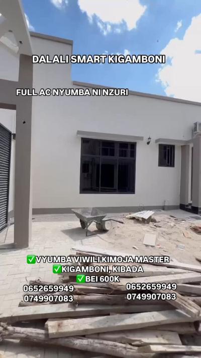 2 Bedrooms House for Rent at Kigamboni, Dar Es Salaam