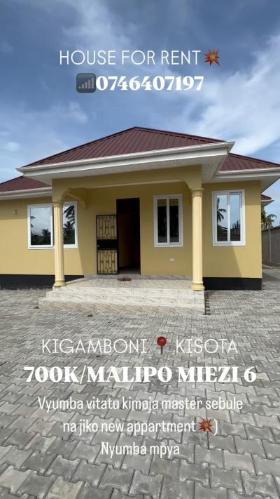 3 Bedrooms House for Rent at Kigamboni, Dar Es Salaam