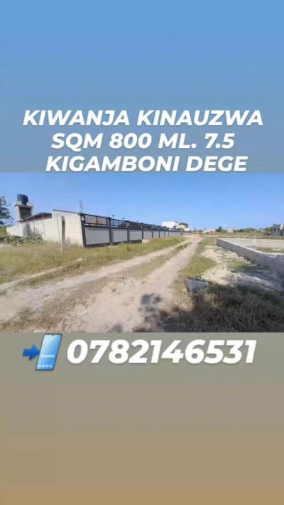 Plots for sale at Kigamboni, Dar Es Salaam