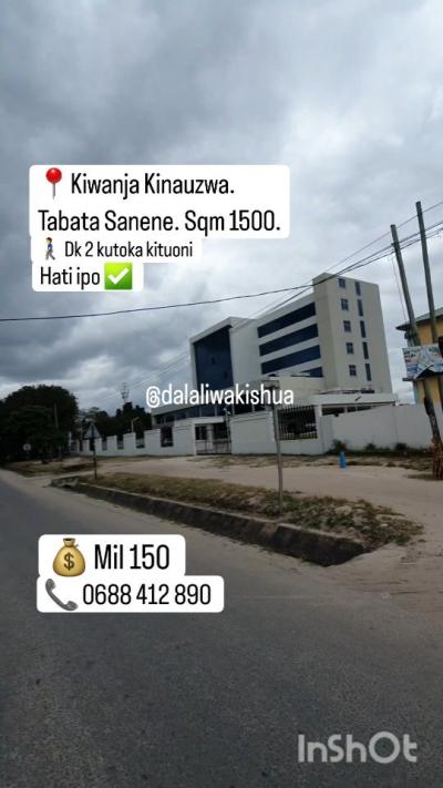 Plot for sale at Tabata, Dar Es Salaam