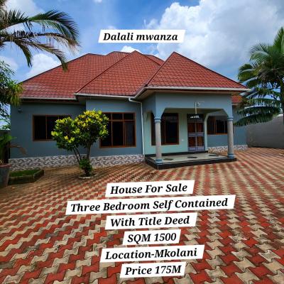 3 Bedrooms House for sale at Mkolani, Mwanza