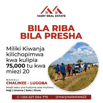 Plots for sale at Lugoba, Pwani