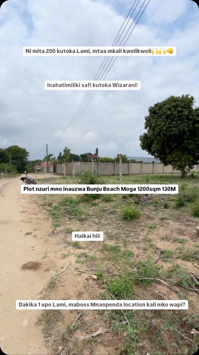 Plot for sale at Bunju, Dar Es Salaam