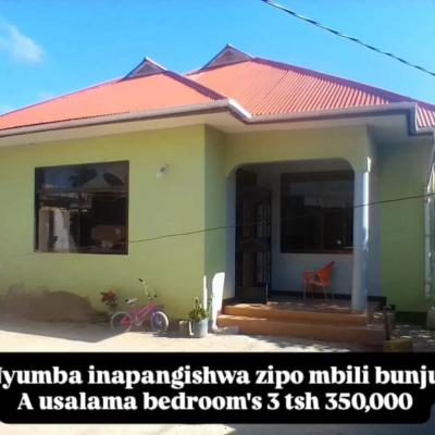 Nyumba/Apartment ya vyumba vitatu inapangishwa Kinondoni, Dar Es Salaam