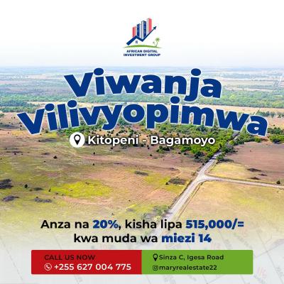 Viwanja vinauzwa Bagamoyo, Mbeya