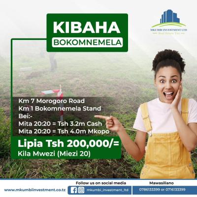 Plots for sale at Kibaha, Pwani