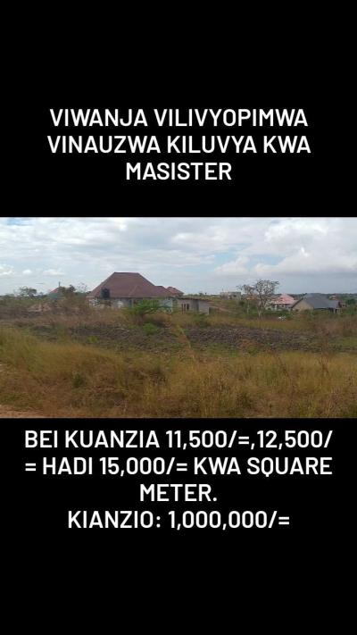 Plots for sale at Kiluvya, Pwani