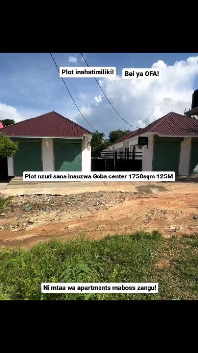 Plots for sale at Goba, Dar Es Salaam