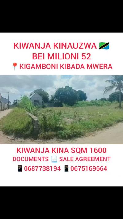 Plot for sale at Kigamboni, Dar Es Salaam