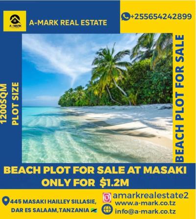 Plot for sale at Masaki, Pwani