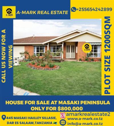 House for sale at Masaki, Pwani