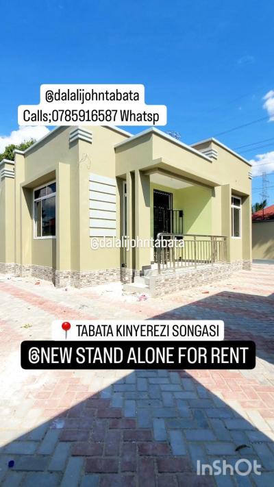 2 Bedrooms House for Rent at Tabata, Dar Es Salaam