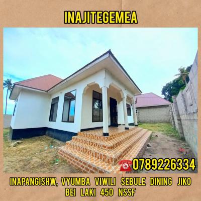 2 Bedrooms House for Rent at Kigamboni, Dar Es Salaam