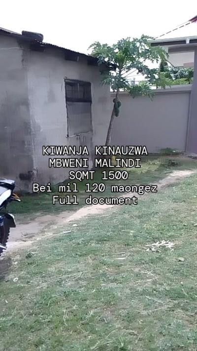 Plot for sale at Mbweni, Dar Es Salaam