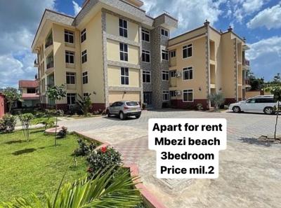 Nyumba/Apartment ya vyumba vitatu inapangishwa Mbezi, Dar Es Salaam