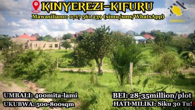 Plot for sale at Kinyerezi, Dar Es Salaam