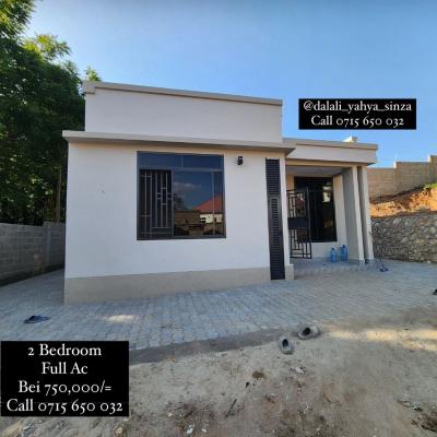 Nyumba/Apartment ya vyumba viwili inapangishwa Goba, Dar Es Salaam