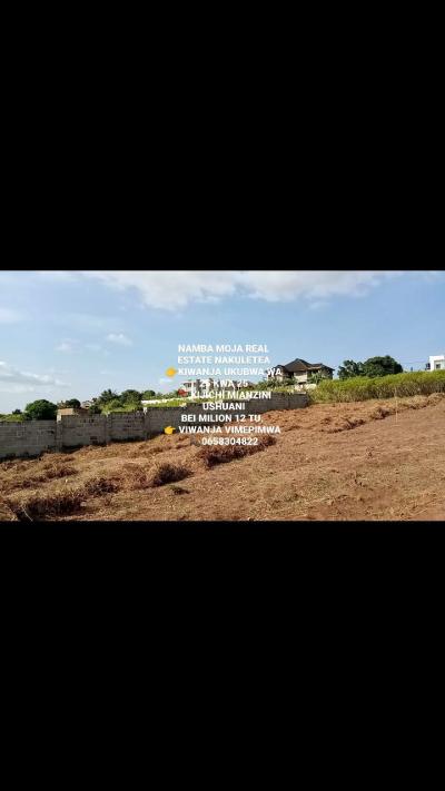 Plots for sale at Kijichi, Dar Es Salaam