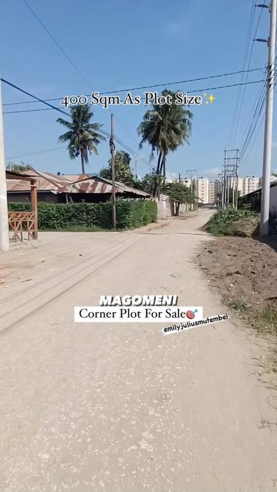 Plot for sale at Magomeni, Dar Es Salaam