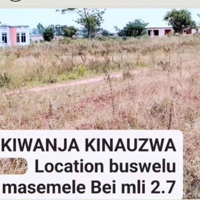 Plot for sale at Buswelu, Mwanza