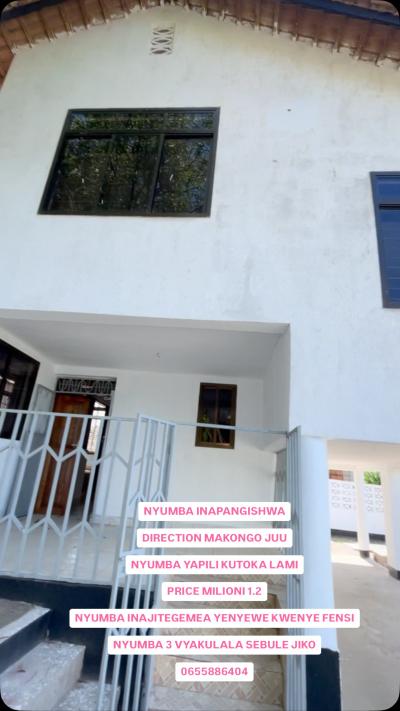 House for Rent at Makongo, Dar Es Salaam