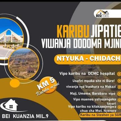 Viwanja vinauzwa Ntyuka, Dodoma